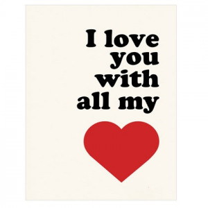 Love You with All My Heart!