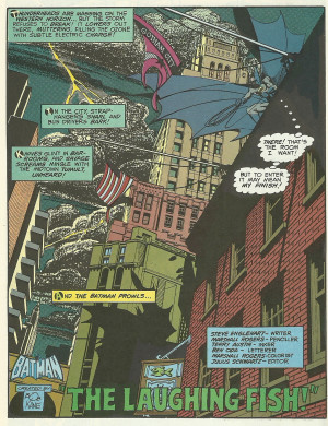 On The Batman in Detective Comics #475, by Englehart, Rogers, Austin ...