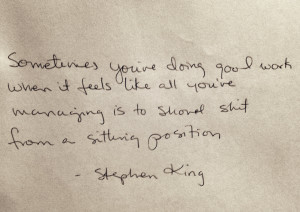 Stephen King book quote