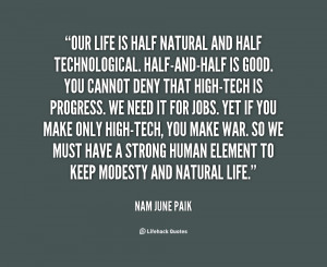 Quotes by Nam June Paik