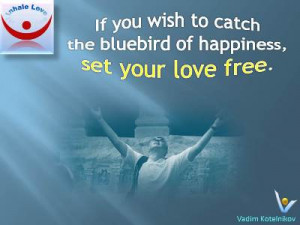Bluebird of Happiness quotes: If you wish to catch the bluebird of ...