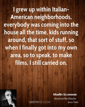 Martin Scorsese Time Quotes