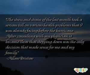 The stress and strain of the last