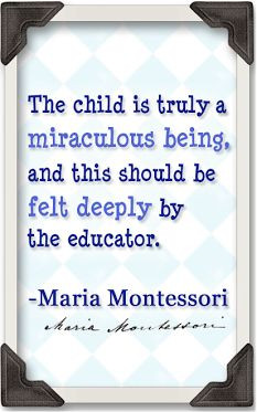 Families Life, Maria Montessori Quotes, Preschool Sept Jan, Montessori ...