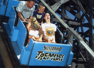 Funny Faces People Roller Coasters Coaster Thing Next