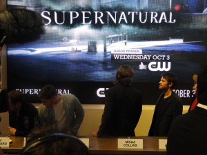 Jared Padalecki & Misha Collins Comic con 2012
