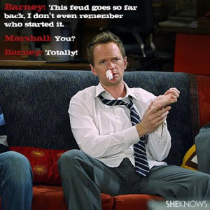 Barney's best quotes from How I Met Your Mother