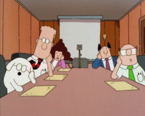 Dilbert takes the Dale Carnegie Course