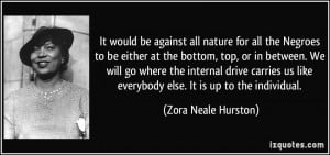 More Zora Neale Hurston Quotes