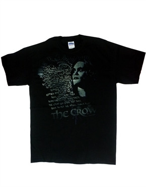 Crow T-Shirt, Crow Quote Black