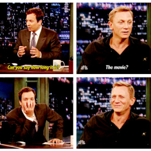 Daniel Craig & Jimmy Fallon Discuss The Lengh Of The Movie