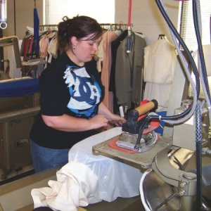 and best cleaning practices weekly. (Photo by Drycleaning Institute