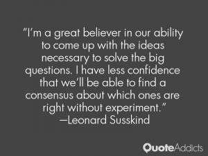 Leonard Susskind Quotes