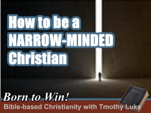Awe, you’re narrow-minded!” is an accusation that many would ...
