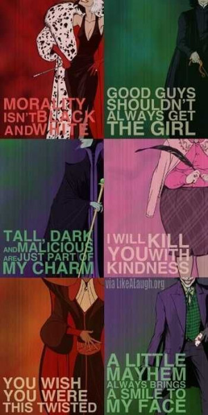 Quotes from villains