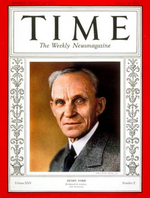 Henry Ford | Jan. 14, 1935