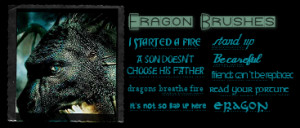 Eragon Text Brushes by Rauvinne