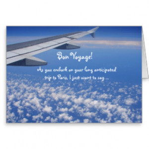 Bon Voyage! Greeting Card