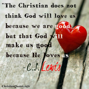 Lewis Quote – Christian Love
