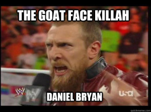Daniel Bryan Goat Face