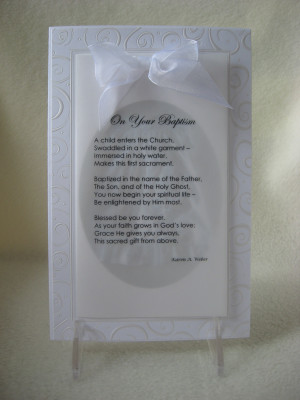 Baptism Thank You Quotes