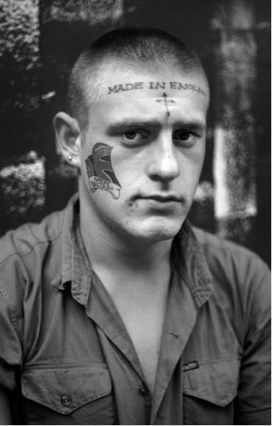 skinhead tattoos 1980s