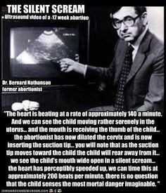 You support abortion you are no better than Hitler. More