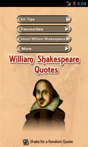View Bigger William Shakespeare Quotes For Android Screenshot