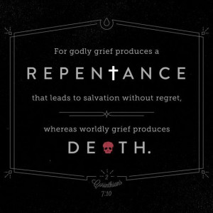 Repentance / Christian quote