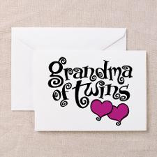 Expecting Twins Greeting Cards