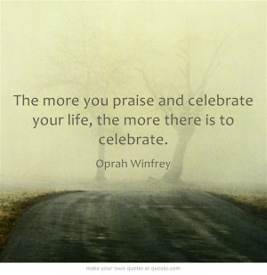 Celebrate, its a new day