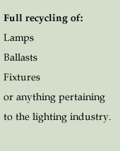 ... lamp stewardship program we are pleased to accept all types of lamps