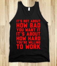 It's Not About How Bad You Want It