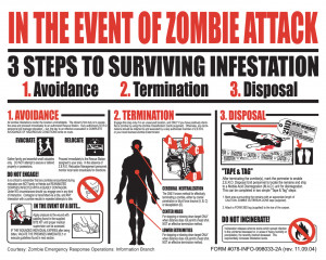 Zombie Tips for an Apocalypse