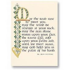Irish Blessing ;; my grandmother had this in the main hallway of their ...