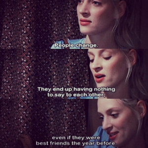 Change is pretty imminent.