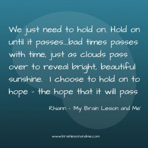 Holding onto hope despite #chronicillness - for my fellow #spoonies