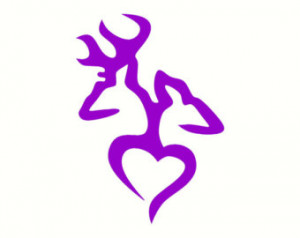 Browning Buck And Doe Heart