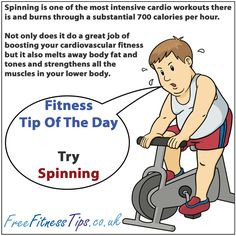 Fitness Quotes Of The Day | Fitness Tip Of The Day – Try Spinning ...