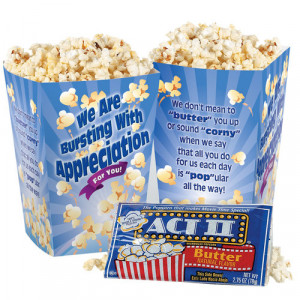 We Are Bursting With Appreciation Popcorn Snack Pack