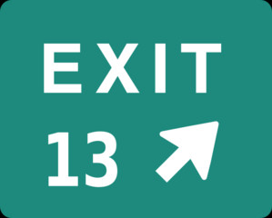 Exit Clip Art Vector Online