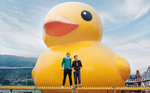 According to SCMP Rubber Duck will be on display in the harbor through ...