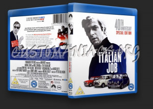 The Italian Job 1969 blu ray cover