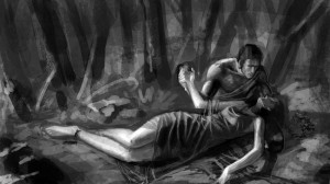 Orpheus And Eurydice Drawing Orpheus and eurydice-01 by