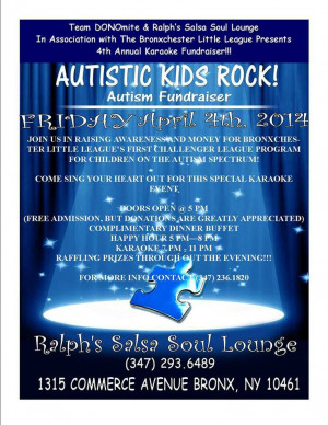 ... Nyc, Rocks Fundraisers, Kids Rocks, Autism Fundraisers, Autism Parents