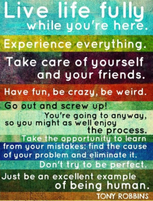 Poster>> 8 Great Life Tips from Tony Robbins @tonyrobbins #quotes # ...