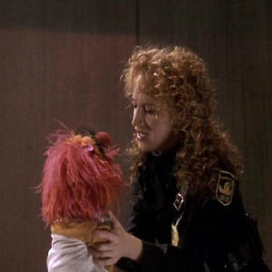 Kathy Griffin and Animal in Muppets From Space