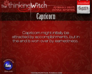 Capricorn 6551: Please click The Thinking Witch for more facts about ...