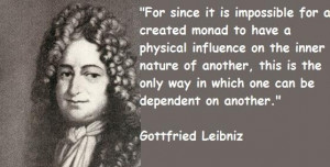 Gottfried leibniz famous quotes 3