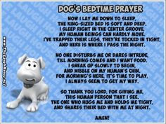 Dog's Bedtime Prayer TLH pic